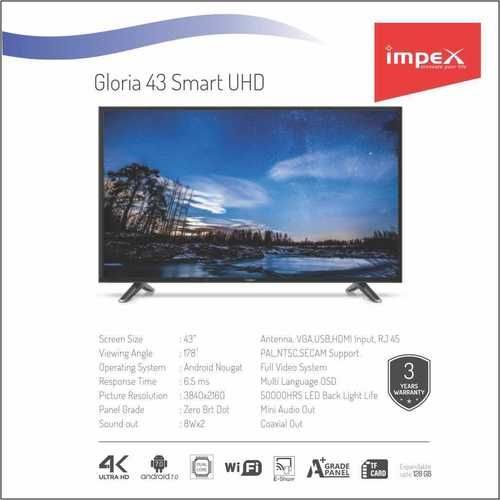 Impex Gloria 43 inches Smart Television