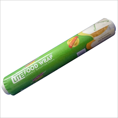 Organic Cellulose Food Wrap - 40 Meters Long | Non-Sticky, Grease Locking, Moisture-Balancing, Customizable