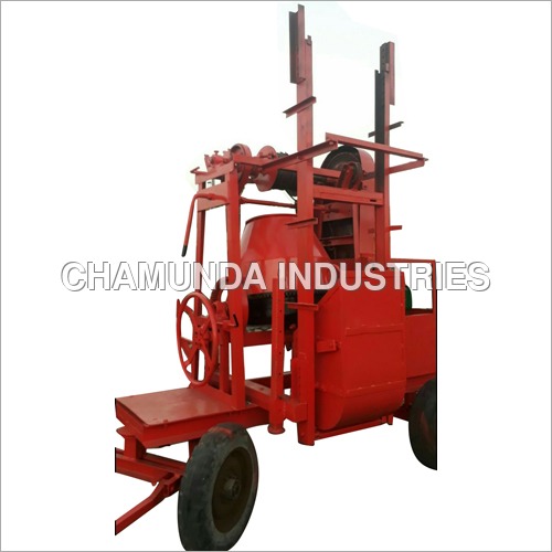 Concrete Mixer Machine With Lift System