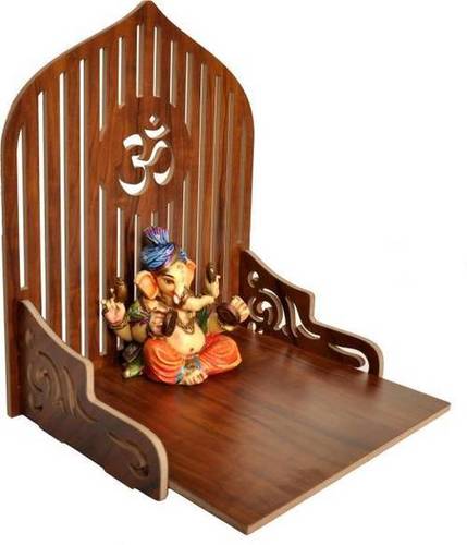 Om Designed Wooden Temple