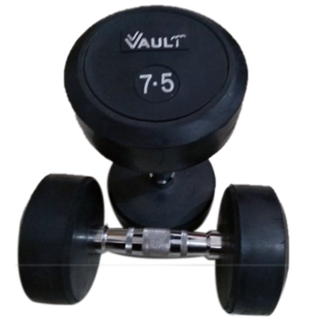 Rubber Coated Dumbbell Set By M.K. INDUSTRIES