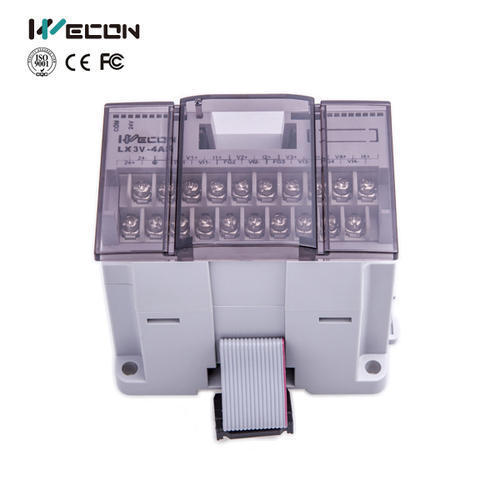 WECON 24 V DC एक्सटेंशन मॉड्यूल प्रोग्रामेबल लॉजिक कंट्रोलर LX3V-4AD