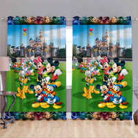 MIckey Mouse 3D Curtain