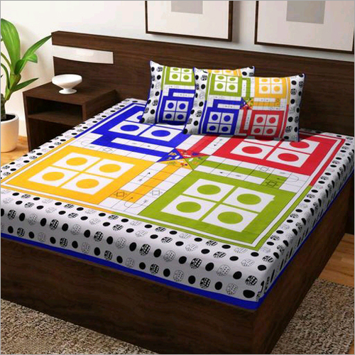 Available In Different Color 3D Bed Sheet