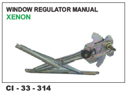 Window Regulator Manual Xenon LH/RH