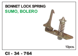 Bonnet Lock Spring Sumo, Bolero