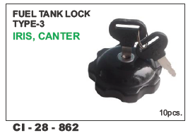 Fuel Tank Unit Lock Type-3 Iris, Canter