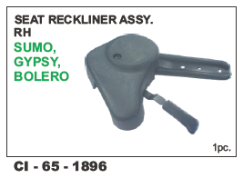 Seat Reckliner Assy RH Sumo, Gypsy, Bolero LH/RH