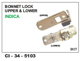 Bonnet Lock Upper and Lower Indica