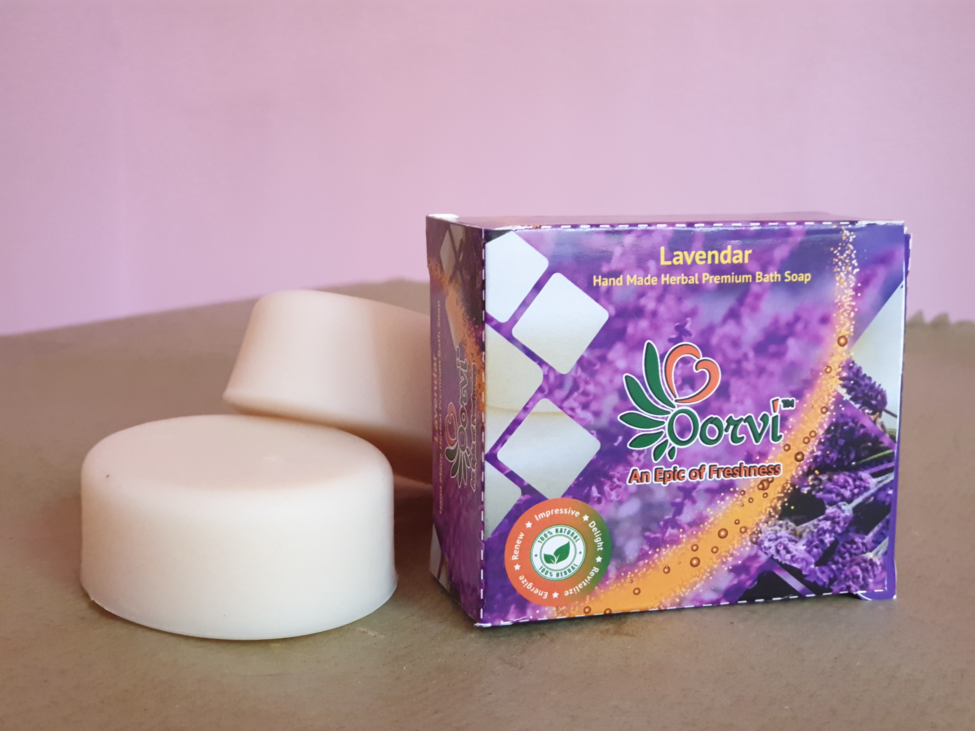 Lavender Herbal Soap
