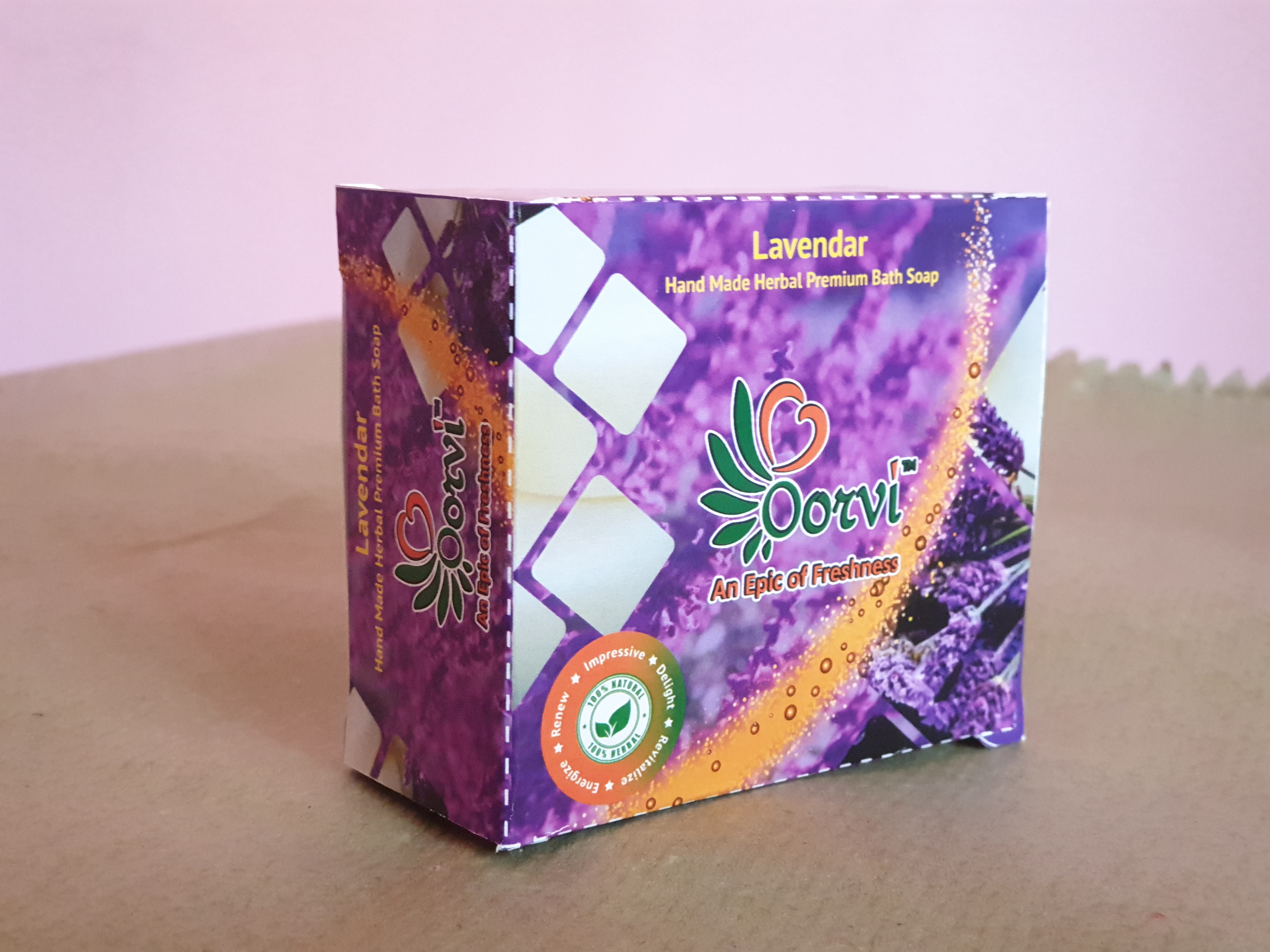Lavender Herbal Soap