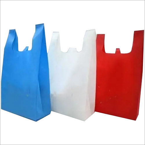 Non woven W cut bag
