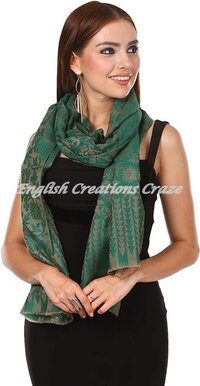 Indian Wool Jacquard Stoles