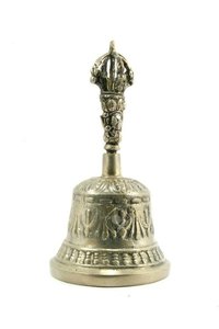 Gold Tibetan Singing Bell Relic