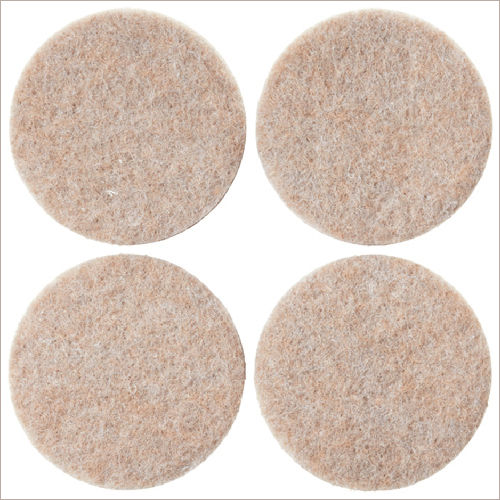 Available In Different Color Self Stick Round Felt Pads