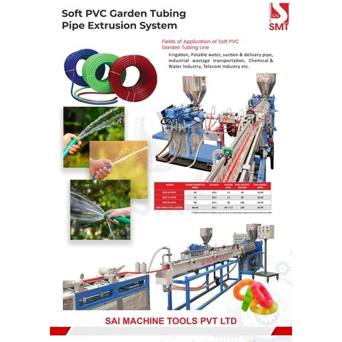 Soft Pvc Garden Pipe Plant - Automatic Grade: Automatic