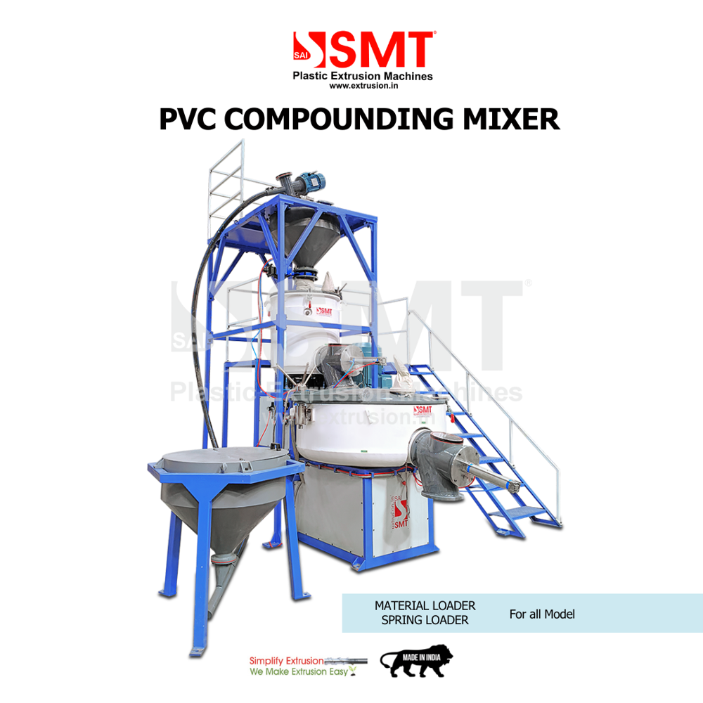 High-Speed Pvc Compounding Mixer Machine - Hot & Cold Mixer - Sai Machine Tools Pvt. Ltd. - Automatic Grade: Automatic