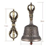 Golden Tibetan Bell For Religious