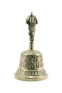 Golden Tibetan Bell For Religious