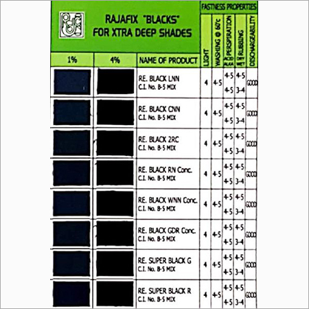 Reactive Black Dyes