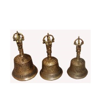 Nepalese & Tibetan Bajra Ghanti Singing Bells From India/Bells & Dorje from India