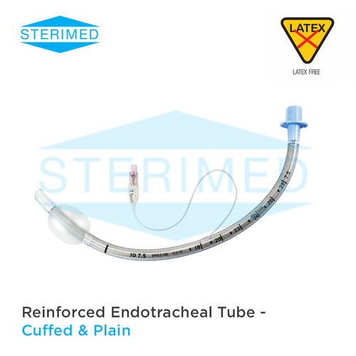 Transparent Endotracheal Tube Reinforced Armoured Flexometallic Cuffed And Plain