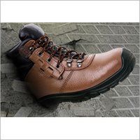 Brown Industrial Safety Shoes