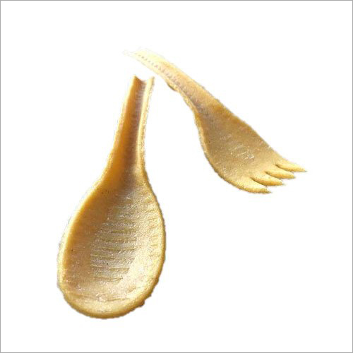 Hot And Sour Flavour Edible Soup Spoon - Wheat & Chilli Blend | Eco-Friendly, Unique Taste Experience, Ideal for Culinary Use
