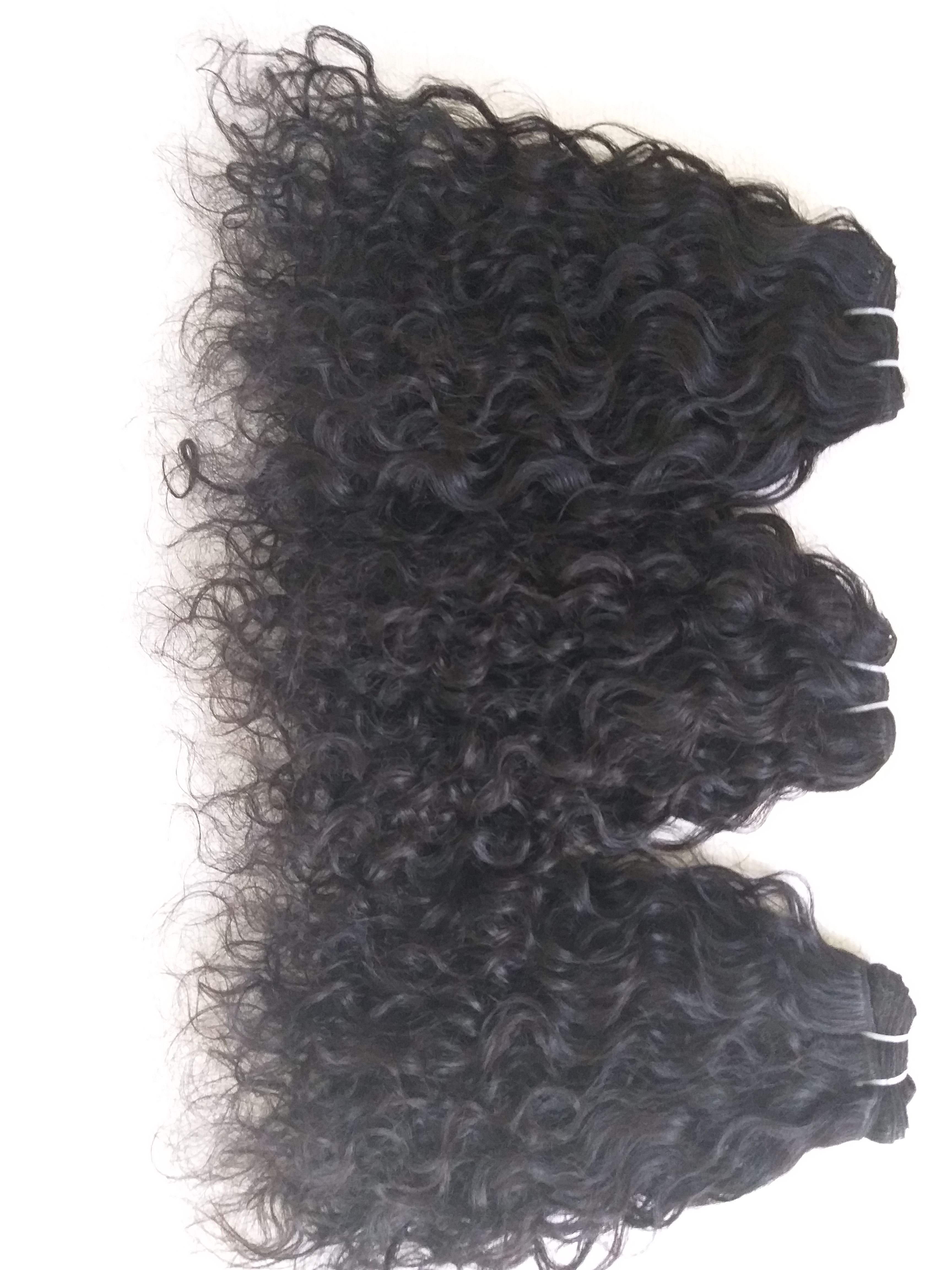 Peruvian Deep Curly Human Hair