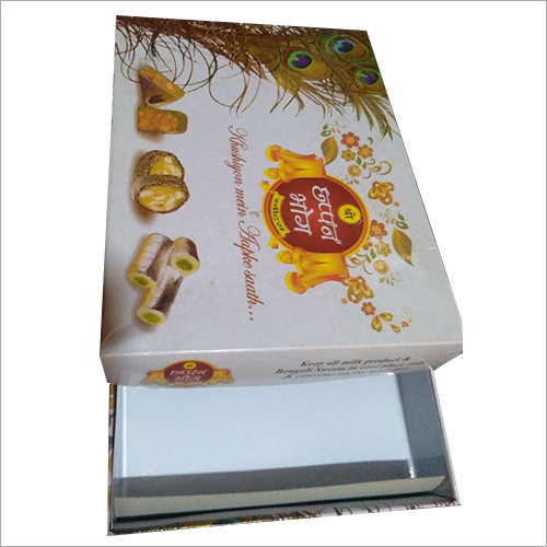 Craft Paper Board Sweet Packaging Box - Cardboard Material, Assorted Sizes & Prints with Beautiful Patterns and Eye-Catching Design