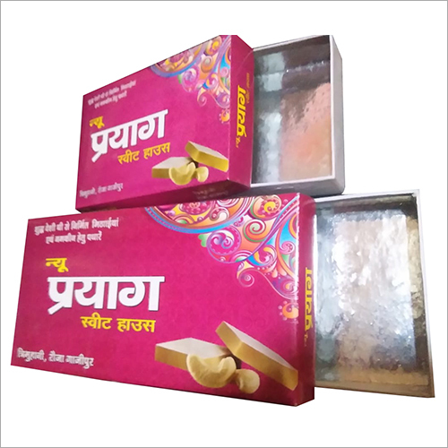 Afset Folding Sweet Packaging Box Size: Available In Different Sizes