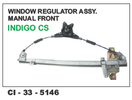 Window Regulator Assy Manual Front Indigo Cs Lh/Rh Vehicle Type: 4 Wheeler