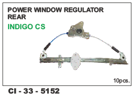 Power Window Regulator Rear Indigo cs LH/RH