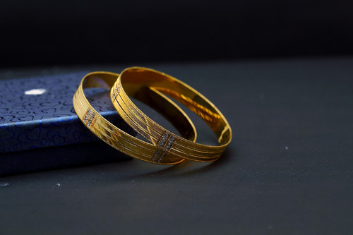 Classic Bandhel Bangles (Hhj4)