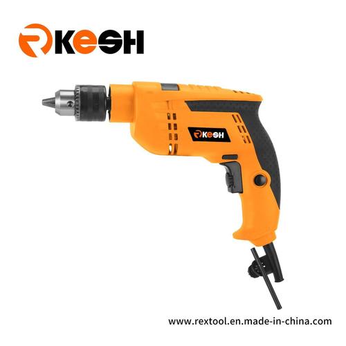 High Power Electric Hand Drill - 650W Copper Motor 13mm Max Wheel Diameter | Forward/Reverse Operation Adjustable Side Handle Variable Speed 1.8kg Lightweight Design