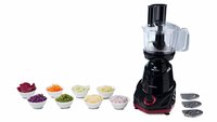 Bajaj Maverick 750-Watt Mixer Grinder with 3 Jars, Food Processor Bowl and Coconut Scraper