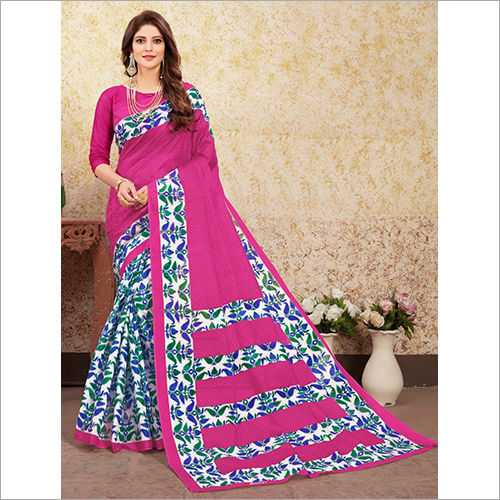 Ladies Designer Printed Saree