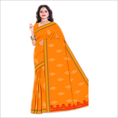 Available In All Color Cotton Designer Saree