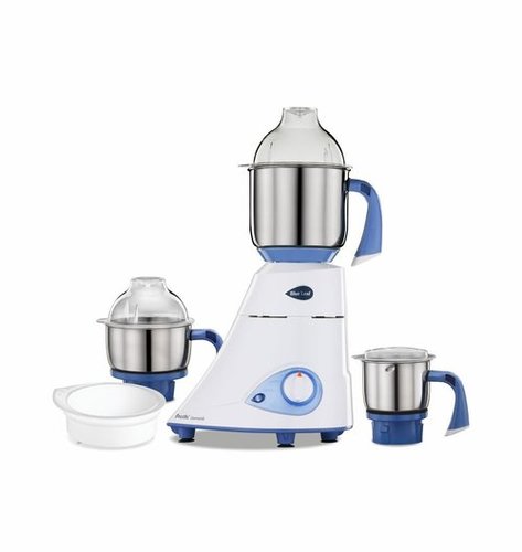 Preethi Blue Leaf Diamond 750-Watt Mixer Grinder with 3 Jars, Blue/White By MATRIX INNOVATIVE SERVICES INDIA PRIVATE LIMITED