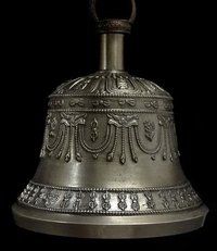 Deradhun Nyingma Bell & Dorje Set - Kirtimukha Design - Antique Style