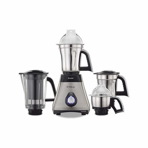Preethi Steel Supreme MG-208 750-Watt Mixer Grinder (Silver/Black)
