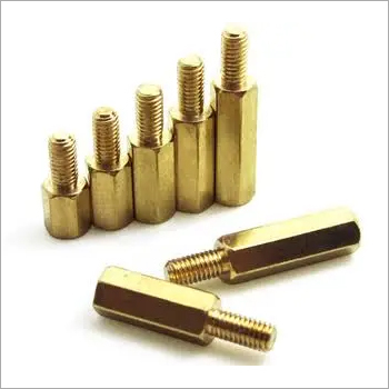 Male Thread Brass Hex Standoff Rod