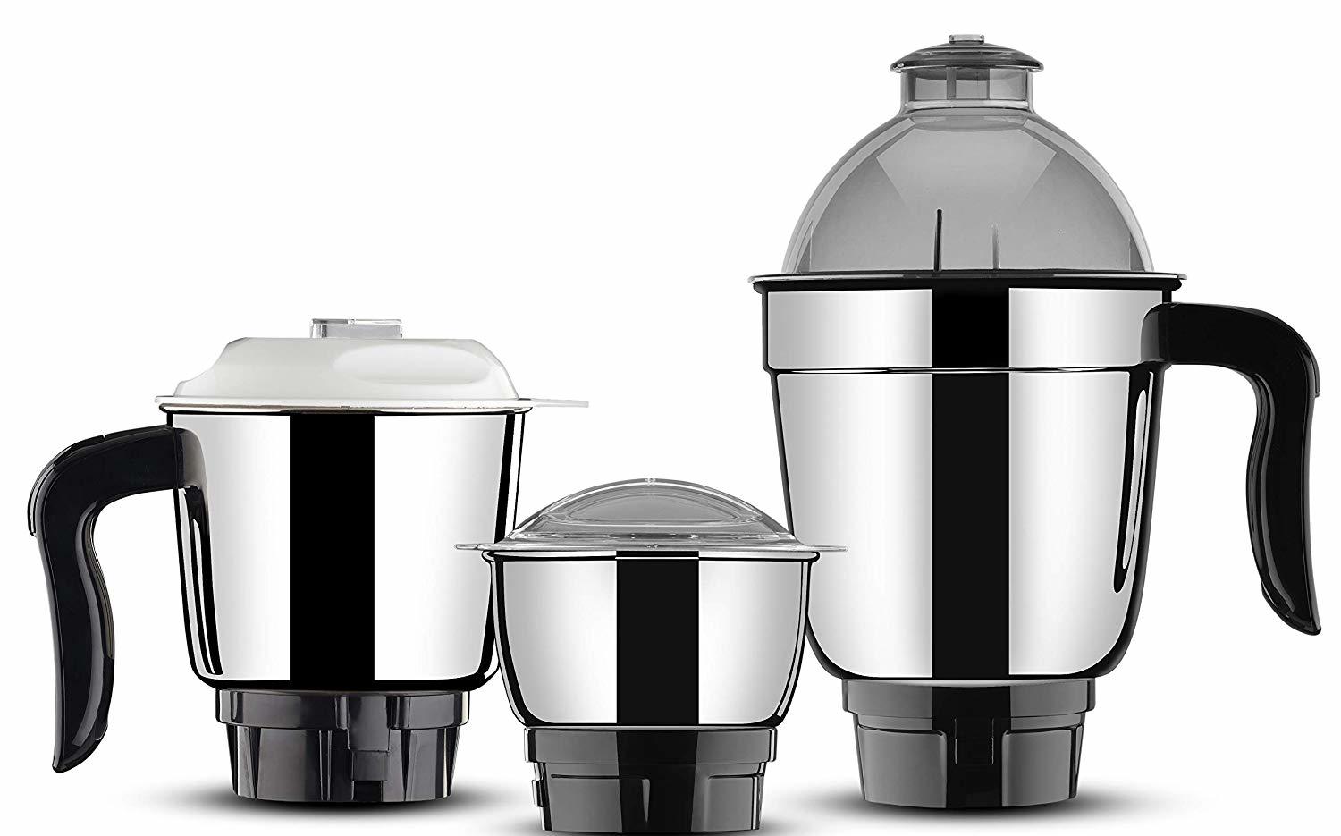 Butterfly Jet Elite 750-Watt Mixer Grinder with 4 Jars (Grey)