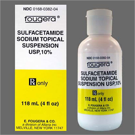 Sulfacetamide Sodium Topical Suspension