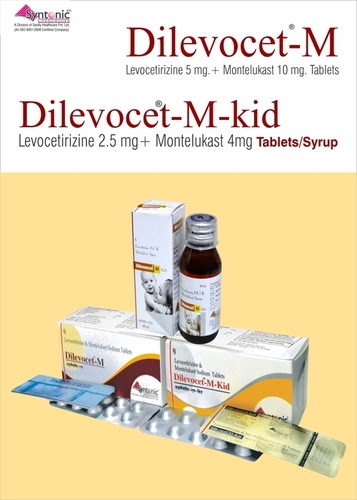 Levocetirizine 5mg + Montelukast 10mg