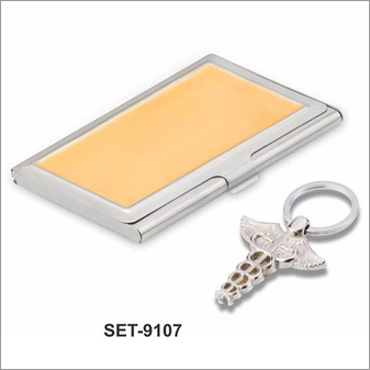 Card Holder with Keychain