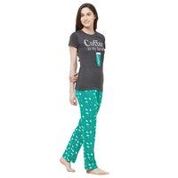 Evolove Womens Pajama T Shirt Sets (EVO24)