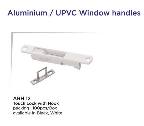 Touch Lock With Hook Application: Upvc Windows
