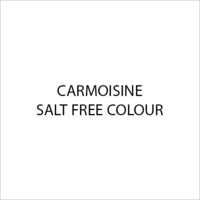 Carmoisine Salt Free Colour