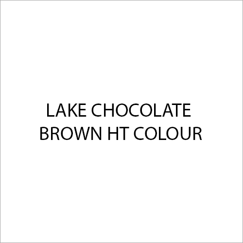 Lake Chocolate Brown HT Colour By BRITCO MARKETING